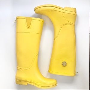 COPY - Tommy Hilfiger yellow women’s rainboots. Size 6
